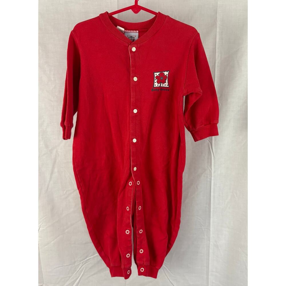 Baby Guess Vintage Layette Bubble Romper USA XL 18-24 Months